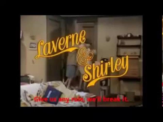 Laverne & Shirley Opening Theme Song With Lyrics(Best Version On ...