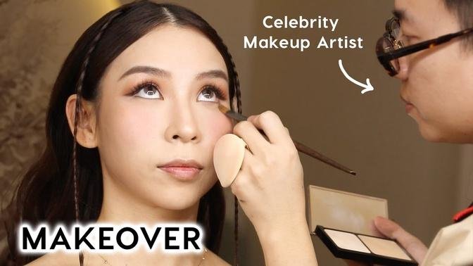 I got a Makeover by a Celebrity Makeup Artist