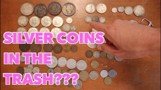 $300+ Silver Coins Saved from the Trash???