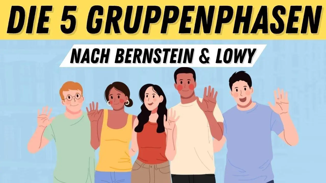 Gruppenphasen nach Bernstein und Lowy einfach erklärt | ERZIEHERKANAL