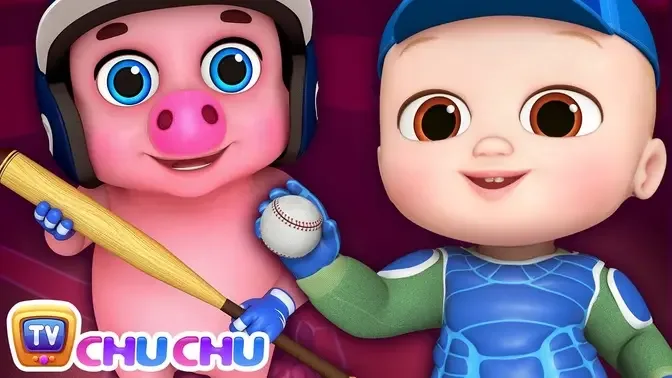 This Little Piggy - ChuChu TV 3D Nursery Rhymes & Kids Songs