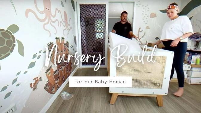 Nursery Build for our BABY HOMAN