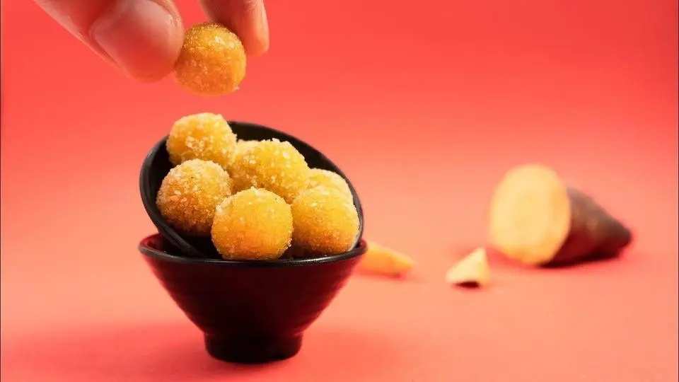 Nấu Ăn Mini l Đồ Ăn Tí Hon l Cách Làm Khoai Lang Viên Mini Nhân Phô Mai Cực Ngon