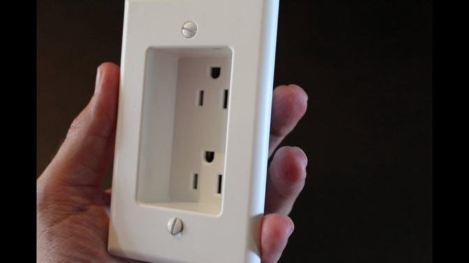 Recessed Electrical Outlet Overview