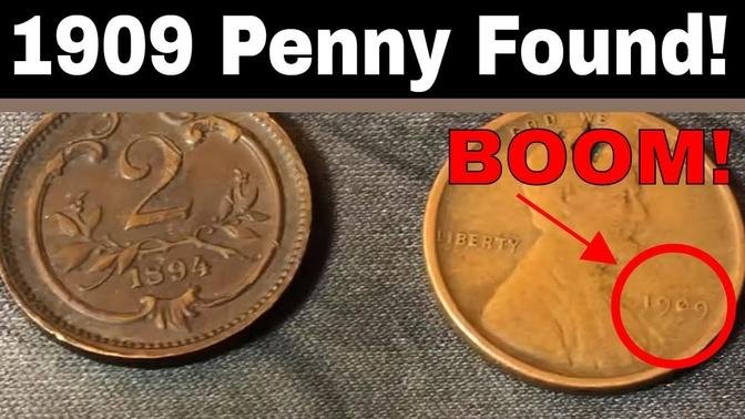 Roll Hunting Pennies - 1909 Lincoln Cent Found