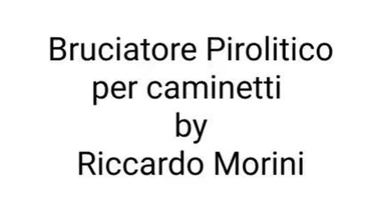 Bruciatore Pirolitico per caminetti