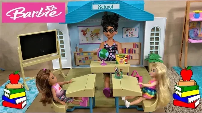 Barbie and Ken Fun School Story: Mirabel is Looking for New Job, Barbie School Needs Music Teacher