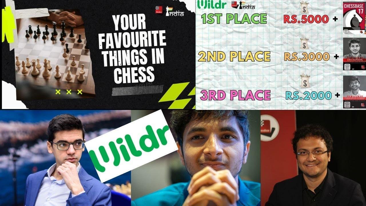 Your favourite things in chess | The Rs.10,000 Chess Challenge on Wildr