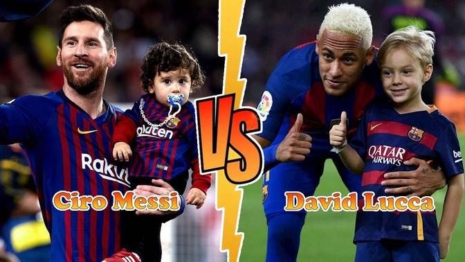 David Lucca (Neymar's Son) Vs Ciro Messi (Messi's Son) Transformation ★ From 00 To Now