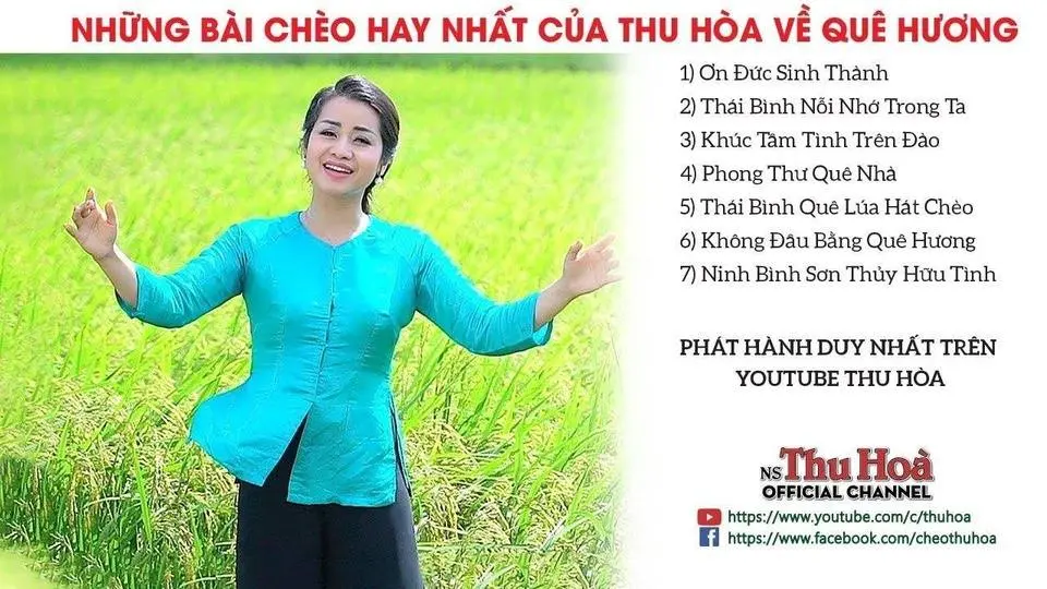 NHỮNG BÀI HÁT CHÈO HAY NHẤT CỦA THU HÒA VỀ QUÊ HƯƠNG | Giọng Chèo Đốn Tim Khán Giả