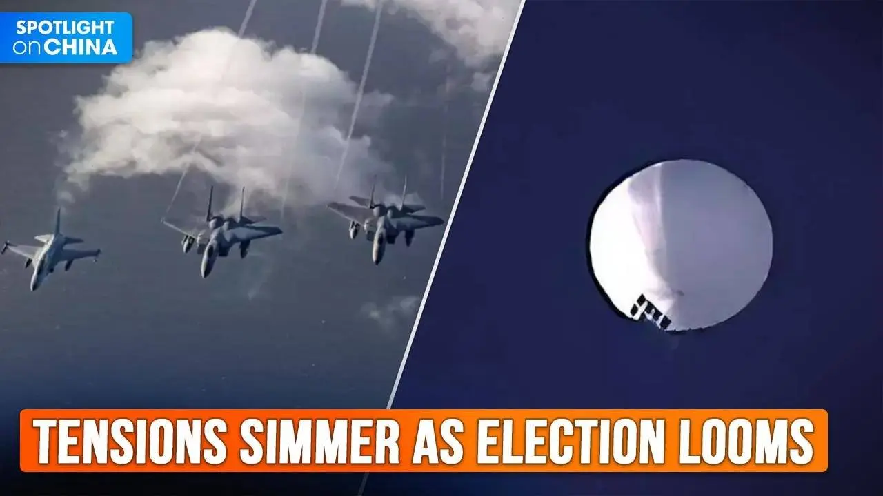 Chinese fighter jets and military surveillance balloon spotted in Taiwan Strait