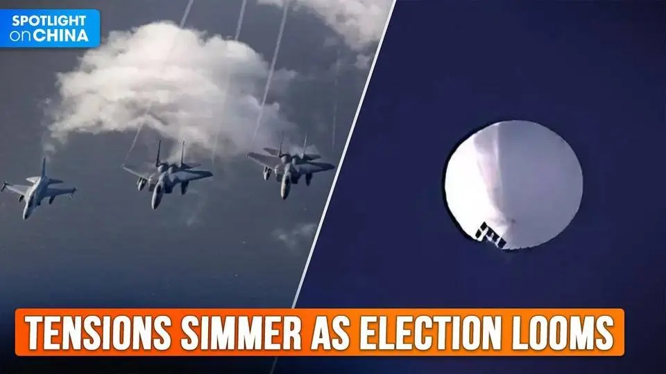Chinese fighter jets and military surveillance balloon spotted in Taiwan Strait