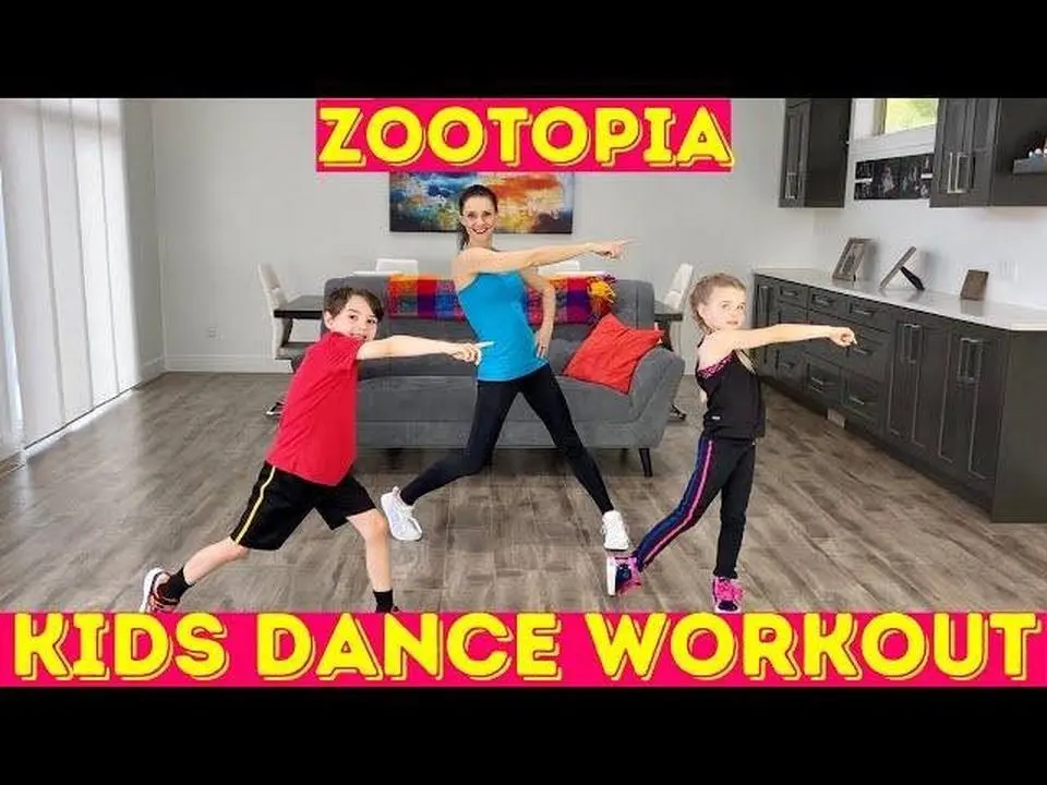 Kids Workout Dance - Zootopia Dance!