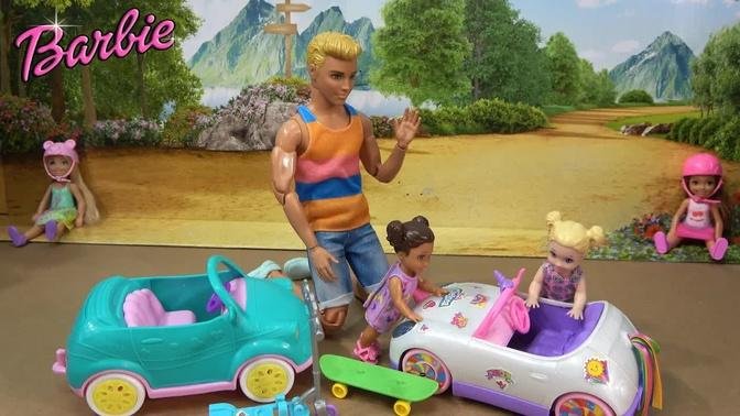 Barbie and Ken at Barbie Dream House and Barbie's Baby: Barbie Sister Chelsea Having Friend Trouble
