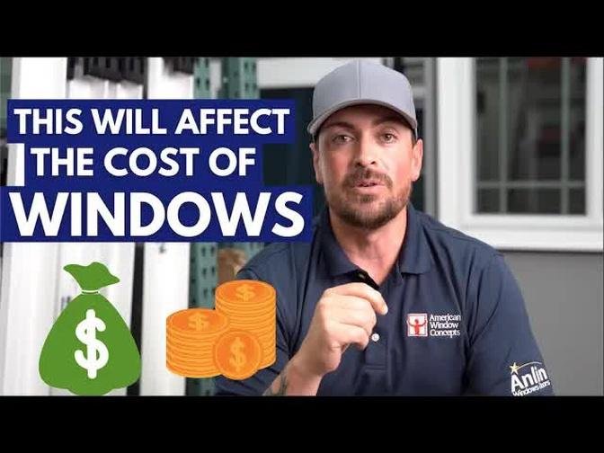 What Factors Affect The Cost of New Home Windows?