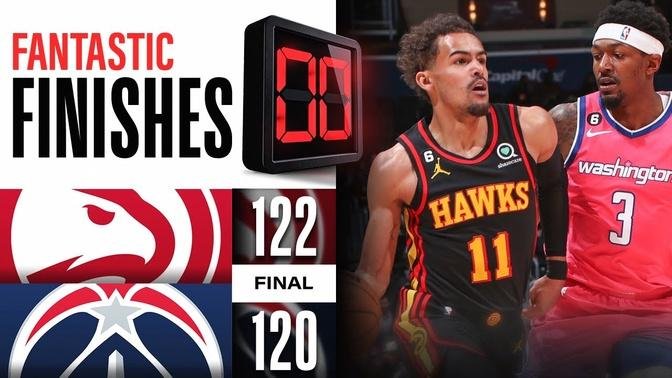 WILD ENDING Final 3:36 Hawks vs Wizards | March 8, 2023