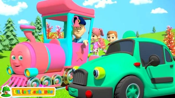 Wheels On The Vehicles  Transport Song and Rhyme for Kids
