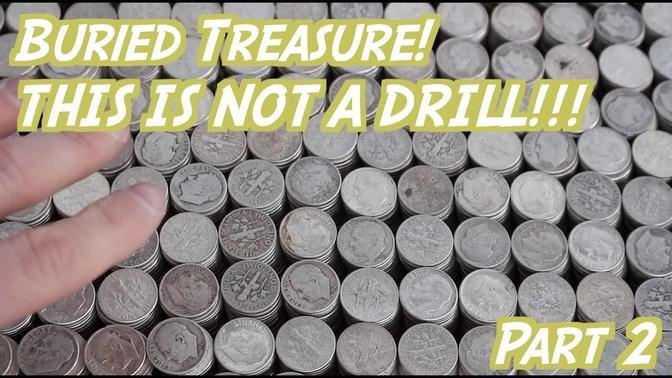 Epic Haul of Buried Silver Coins! Part 2