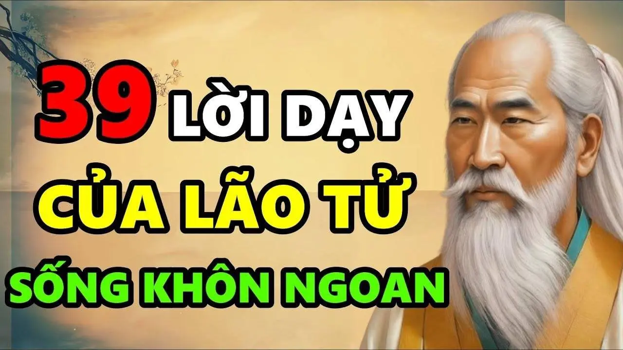 39 Điều cần Khắc Cốt Ghi Tâm của LÃO TỬ Dạy Người Đời Để Sống Khôn Ngoan Hơn