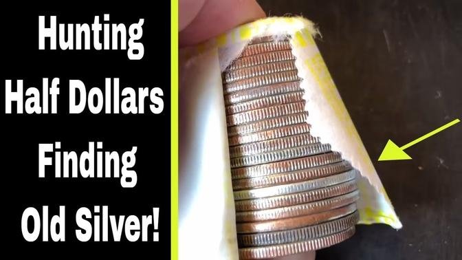 Hunting $1,000 in Half Dollars - Solid Silver Boxes with a Benji!