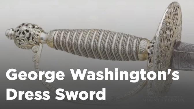-George Washington's Smallsword.