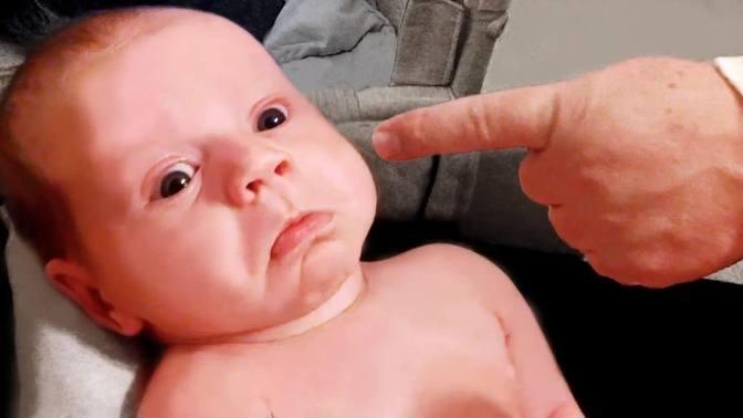 Cute and Funny Babies Crying Moments - Baby Reaction Videos || Cool Peachy