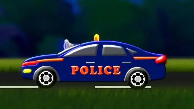 Police Chase Police Car For Children Kids Toys