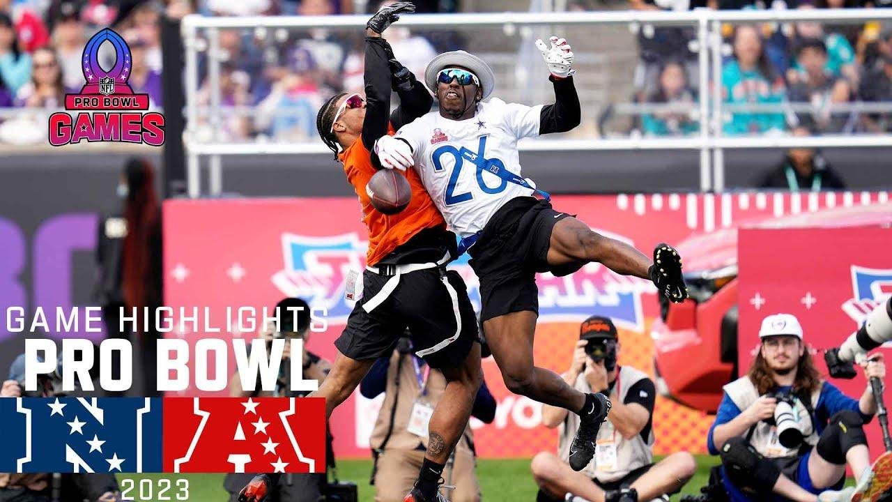 NFC vs. AFC Flag Football 2024 Pro Bowl FINALE Game Highlights