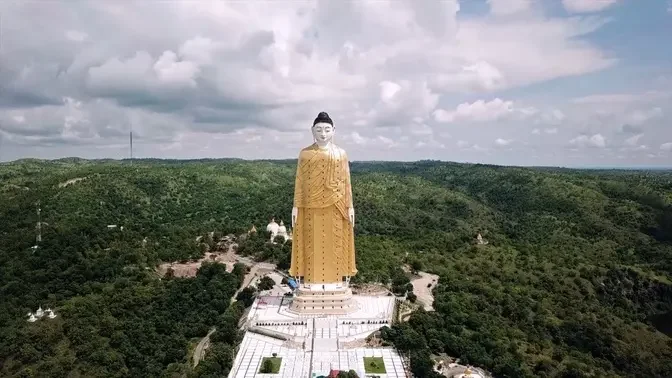 Maha Bodhi Ta Htaung in Monywa Myanmar