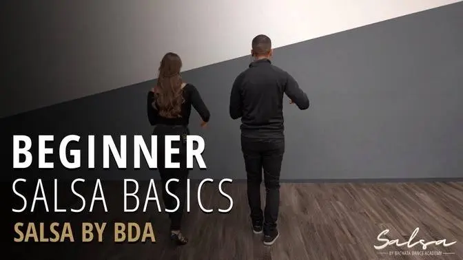 Salsa Dancing Beginner Basics Tutorial Video.