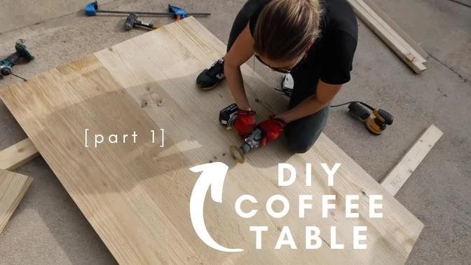 DIY Coffee Table Build GONE WRONG! [Living Room Makeover Part 1]