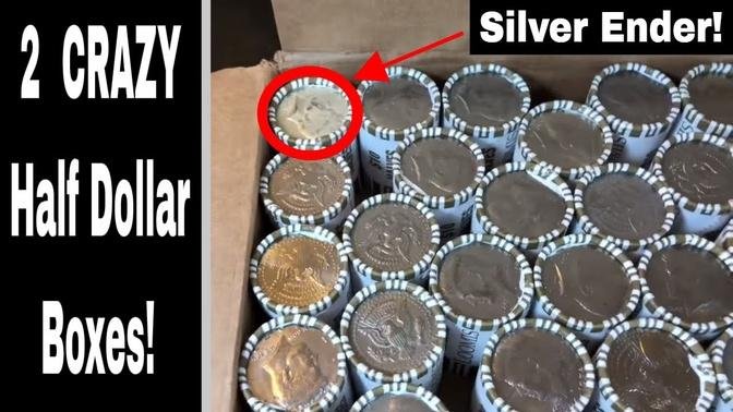 Hunting $1,000 in Half Dollars - CRAZY Boxes!