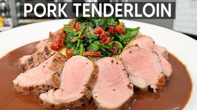 How to Perfectly Roast a Pork Tenderloin | Chef Jean-Pierre