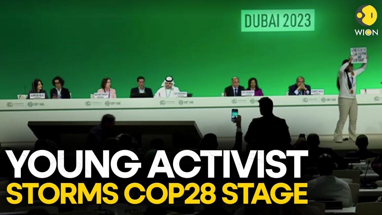 COP28: 12-year-old Indian climate activist storms the plenary stage | WION Originals