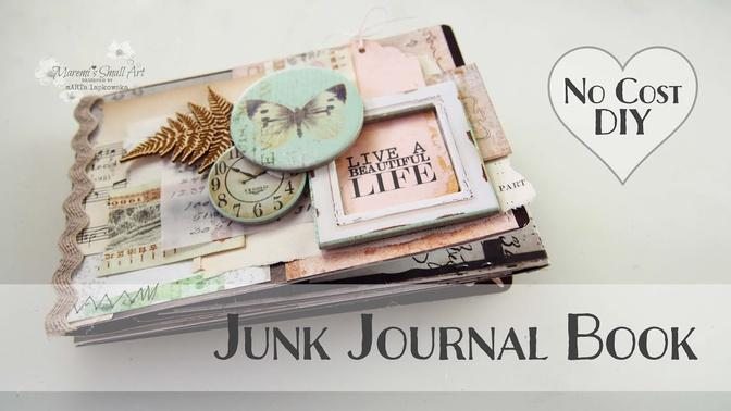 ]-DIY Mini Album from Junk ~ Journal Book ♡ Maremi's Small Art ♡.