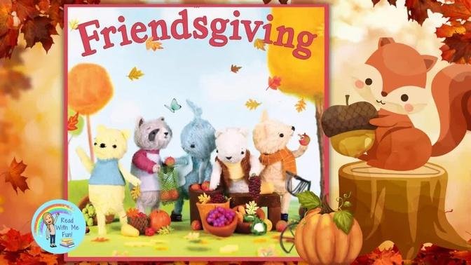 🦃 Friendsgiving - Thanksgiving Read Aloud Autumn Book for Kids - Audiobook - Bedtime Stories