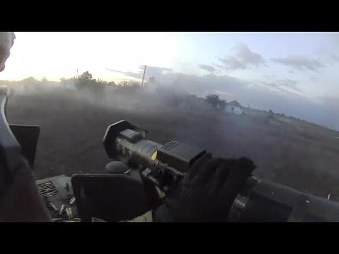 🔴 Ukraine War - Ukrainian Forces Storm Russian Held Village • Humvee Machine Gunner Helmet Cam