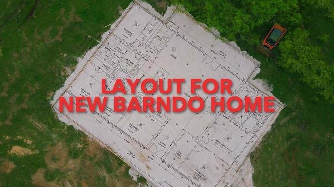 PLAN LAYOUT & PREP WORK for NEW BARNDOMINIUM HOME | Texas Best Construction