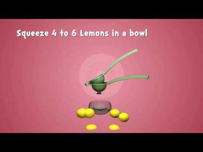 Fresh Healthy And Yummy Lemonade Recipe For Kids In 3D