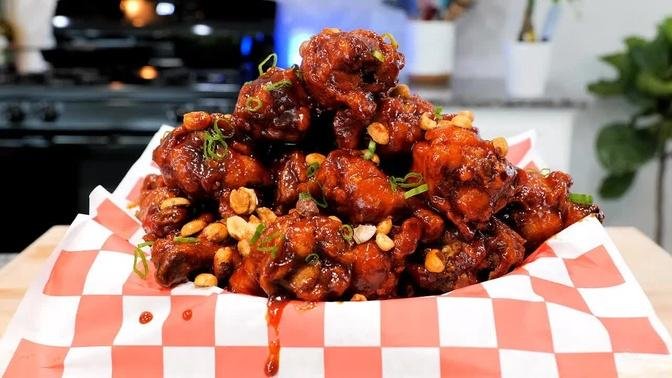 How to make Popular Crunchy Korean Fried Chicken from Scratch | Stephanie Views on the road