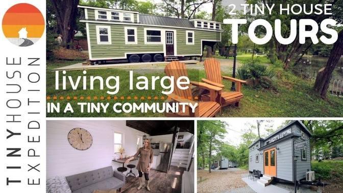 Large and Luxurious Tiny House in Community Living
