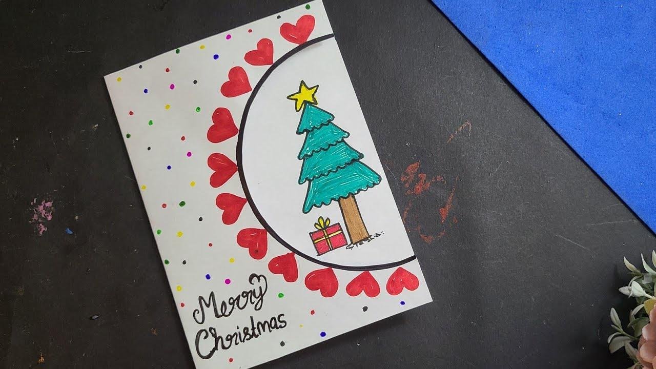Diy christmas cards handmade | Christmas greeting card ideas  | How to make Christmas card