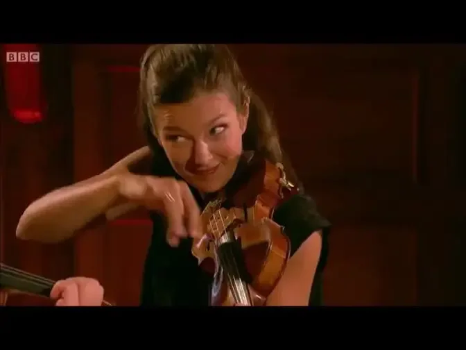 Bela Bartok  "Pizzicato & Dance from Maramaros" Janine Jansen & Sakari Oramo Duet (2014)