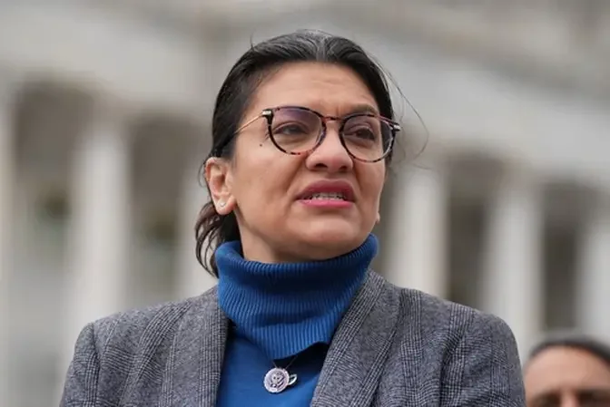 Rep. Rashida Tlaib’s Palestinian Flag Display Sparks Capitol ...