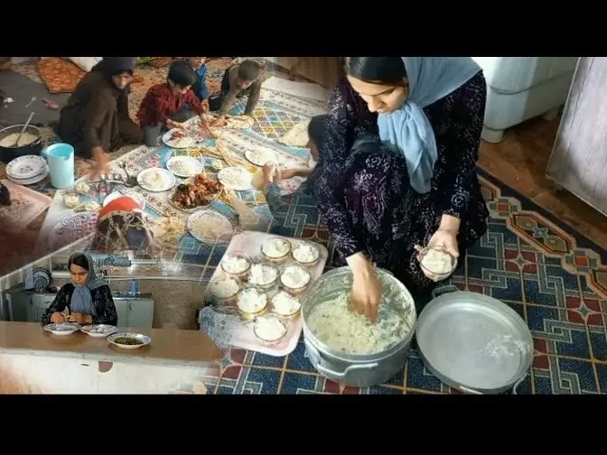 Authentic Iranian Salad Recipe in Rural Style | Nomadic & Village Cooking