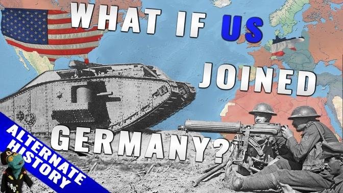 What would WW1 have looked like had the US joined the Central powers in 1917?