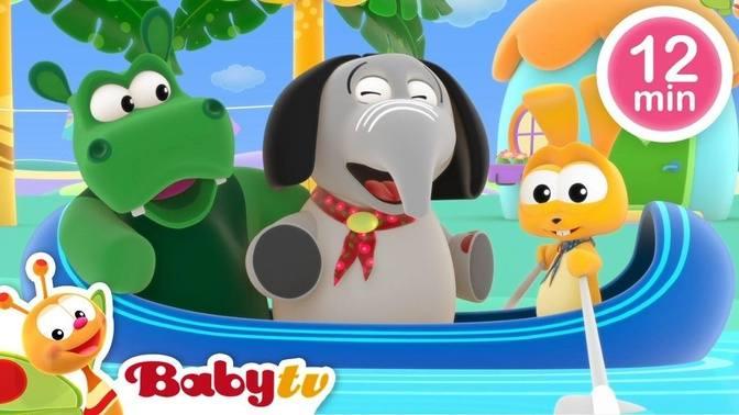 Row Your Boat 🛶 😀 + More Kids Songs & Nursery Rhymes | @BabyTV | Videos ...