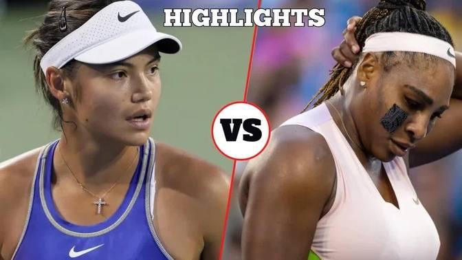 Raducanu vs Williams | Highlights WTA Cincinnati 2022 Round 1 | Videos ...