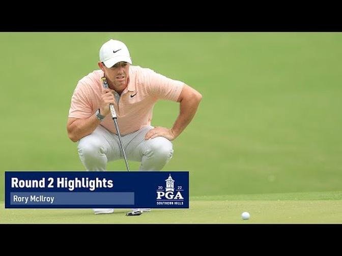 Rory McIlroy Shoots One-Over 71 | Round 2 | PGA Championship | 2022