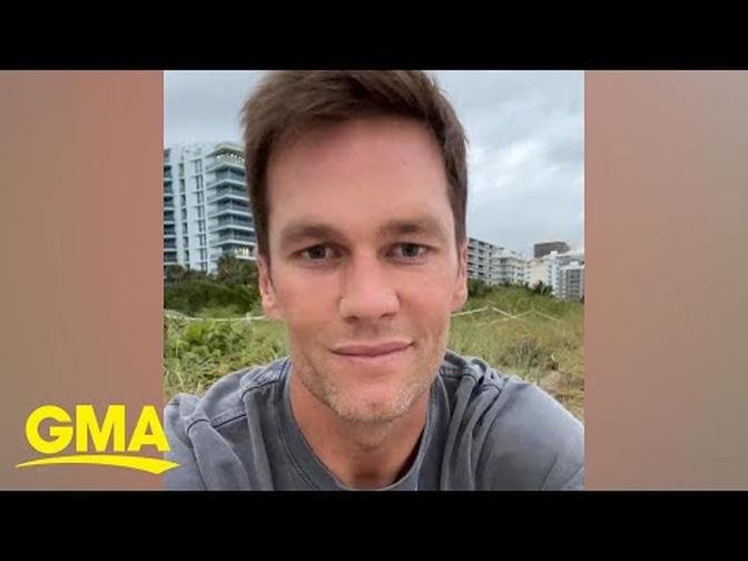 Tom Brady announces retirement for 2nd time in emotional video | GMA